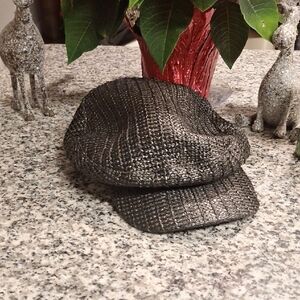 Melrose and Market Black Woven Hat